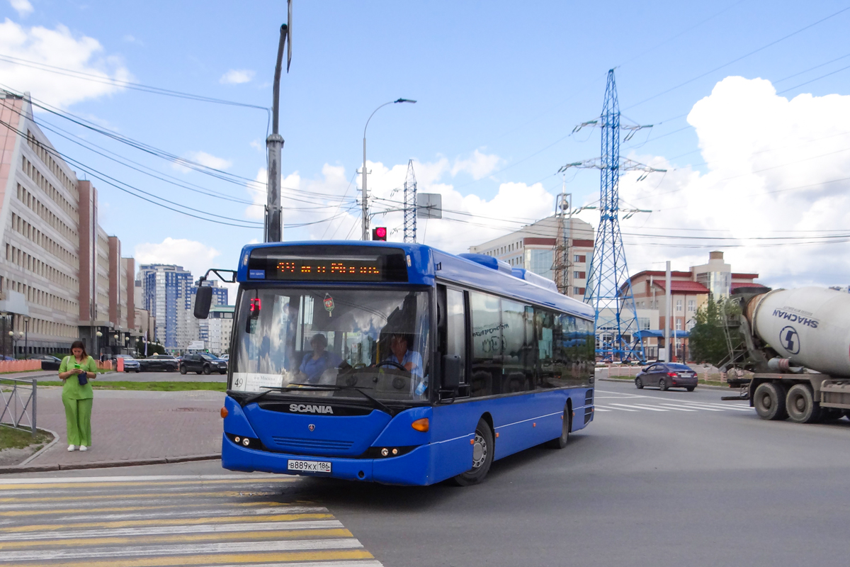 Khanty-Mansi AO, Scania OmniLink II (Scania-St.Petersburg) Nr. В 889 КХ 186