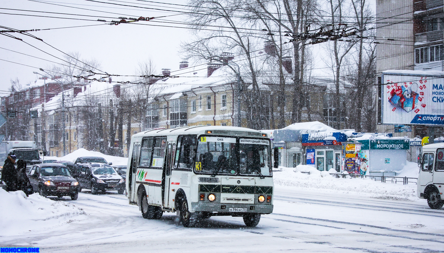 Томская область, ПАЗ-32054 № К 394 ХС 70