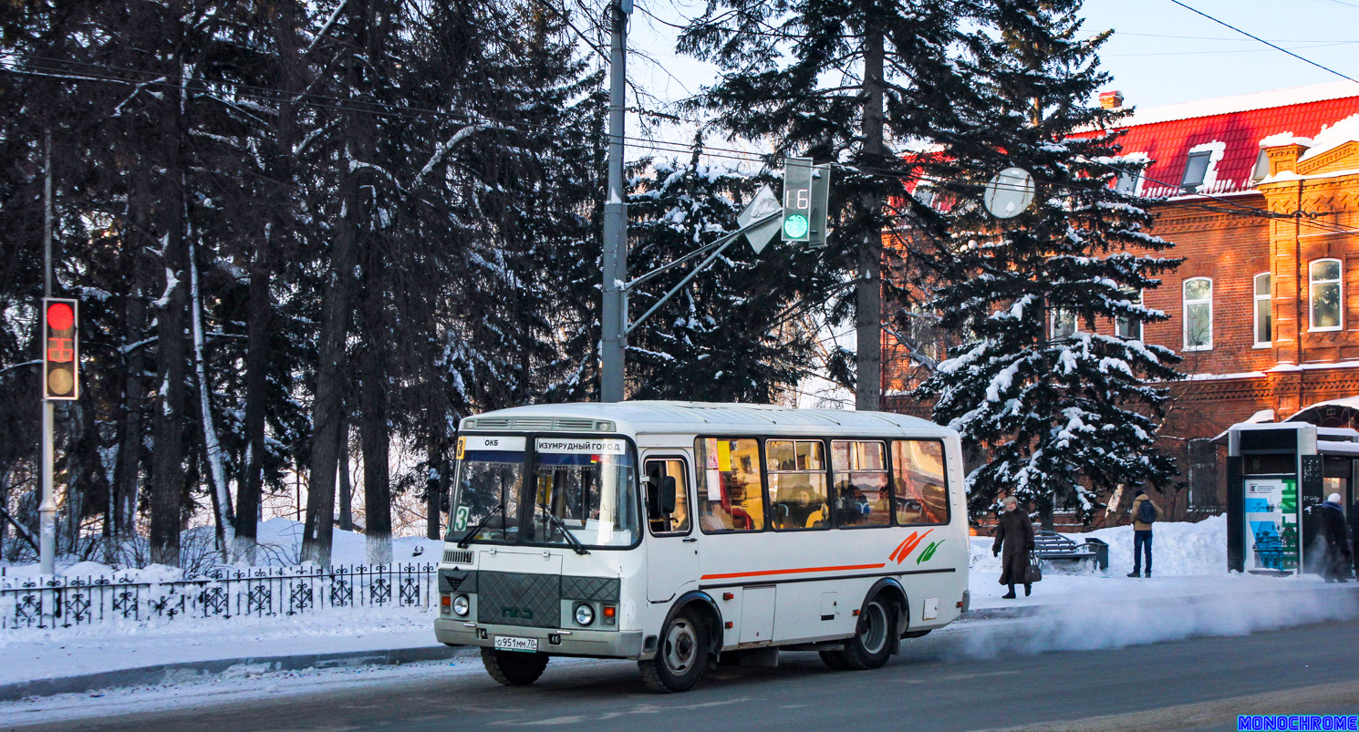 Томская область, ПАЗ-32054 № О 951 ММ 70