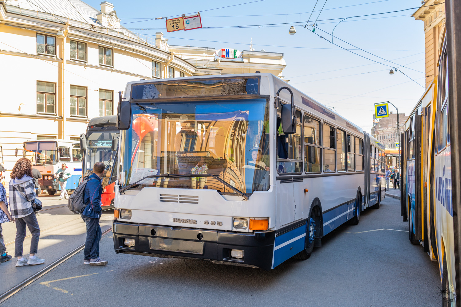 Санкт-Петербург, Ikarus 435.05A № 2002; Санкт-Петербург — V Международный транспортный фестиваль "SPbTransportFest-2024"