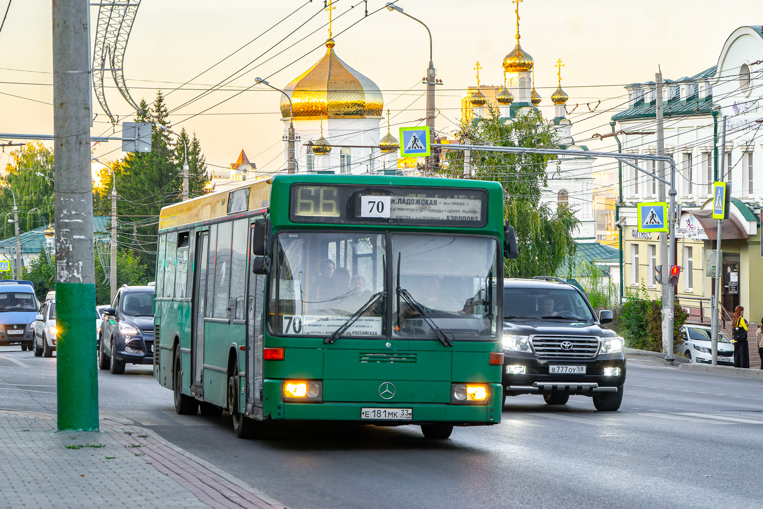 Пензенская область, Mercedes-Benz O405N2 № Е 181 МК 33