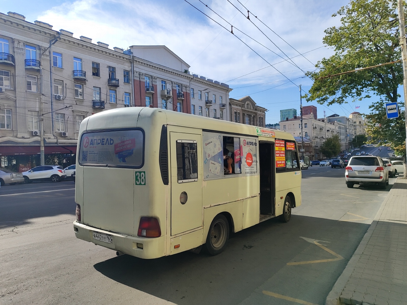 Ростовская область, Hyundai County SWB C08 (РЗГА) № А 442 ВЕ 161