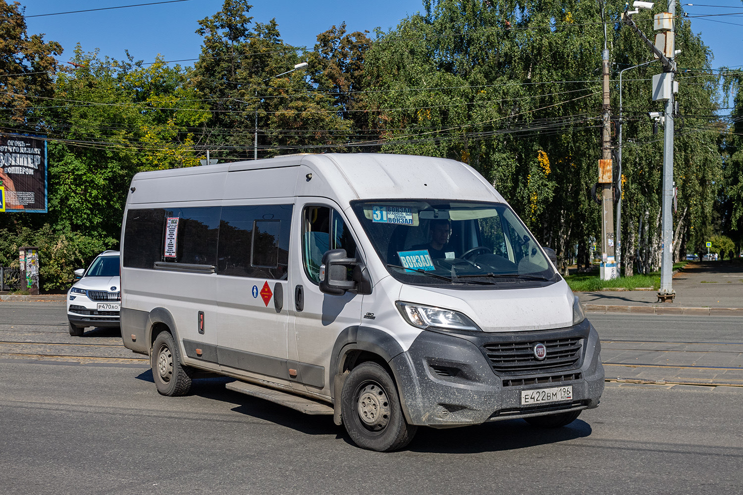 Свердловская область, Нижегородец-FST613 (FIAT Ducato) № Е 422 ВМ 196