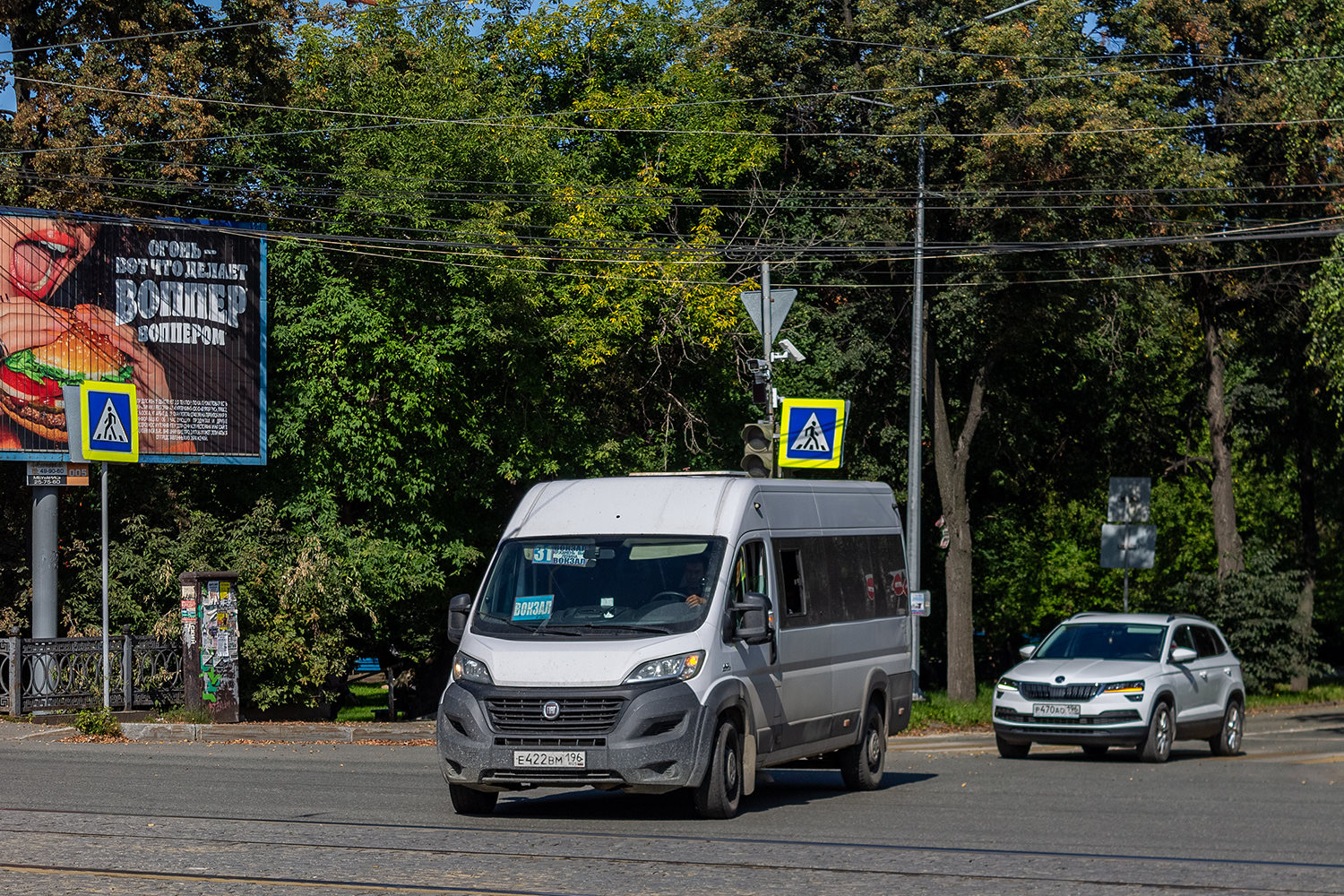 Свердловская область, Нижегородец-FST613 (FIAT Ducato) № Е 422 ВМ 196