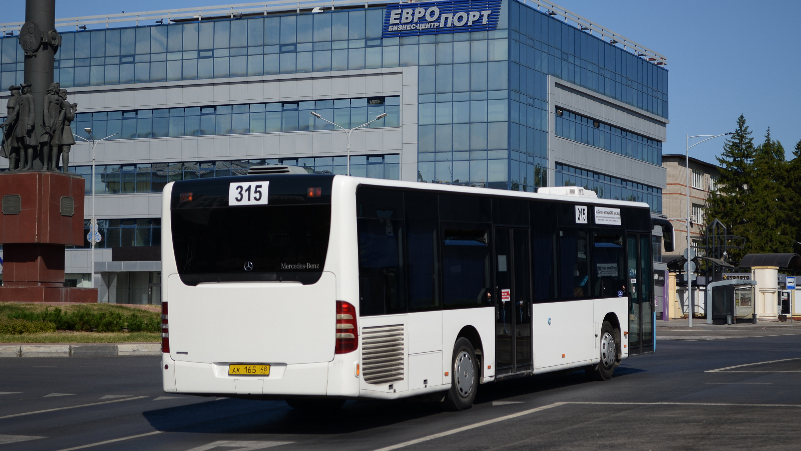 Липецкая область, Mercedes-Benz O530 Citaro facelift № АК 165 48 Липецкая область, Mercedes-Benz O530 Citaro facelift № АК 165 48