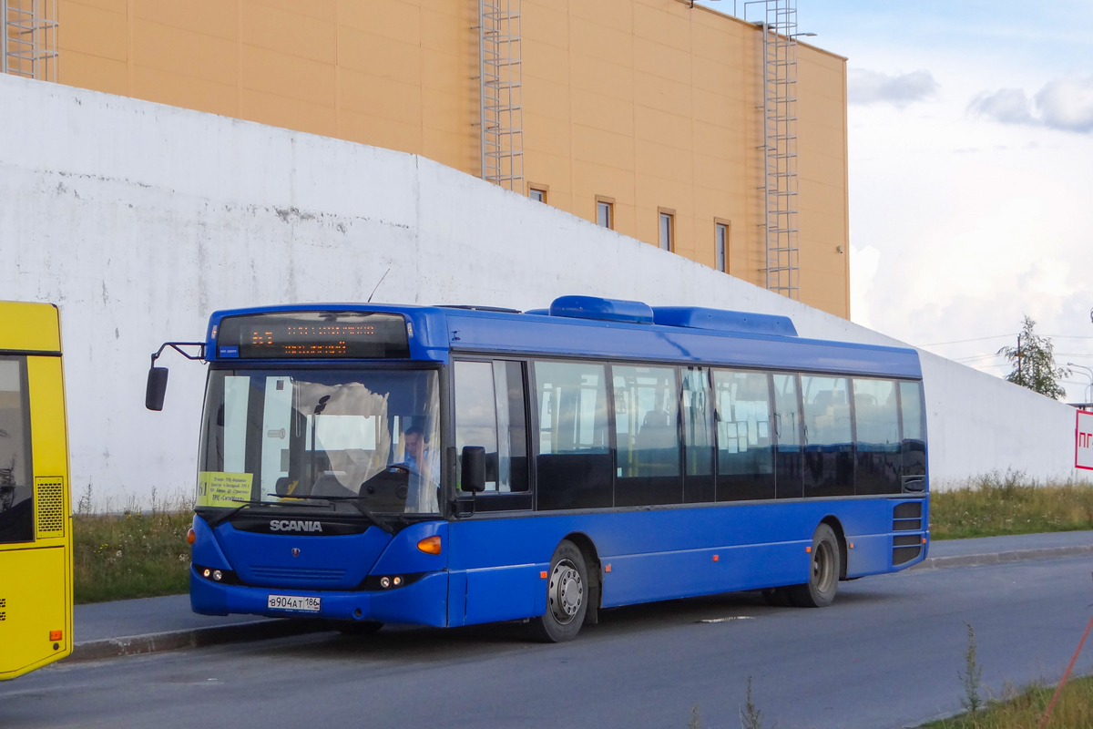 Khanty-Mansi AO, Scania OmniLink II (Scania-St.Petersburg) # В 904 АТ 186