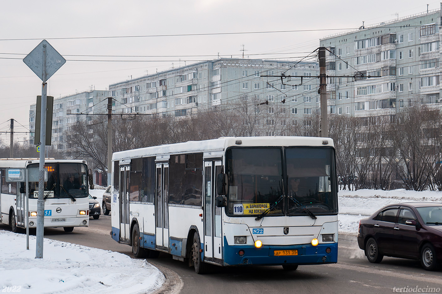 Omsk region, NefAZ-5299-20-15 # 872