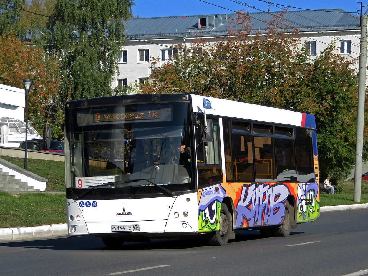 Кировская область, МАЗ-206.063 № В 144 ТО 43