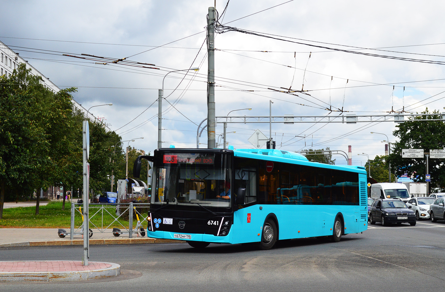 Sankt Petersburg, LiAZ-5292.65 Nr 6741