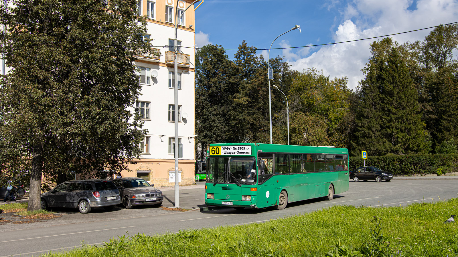 Свердловская область, Mercedes-Benz O405 № У 785 ТК 96