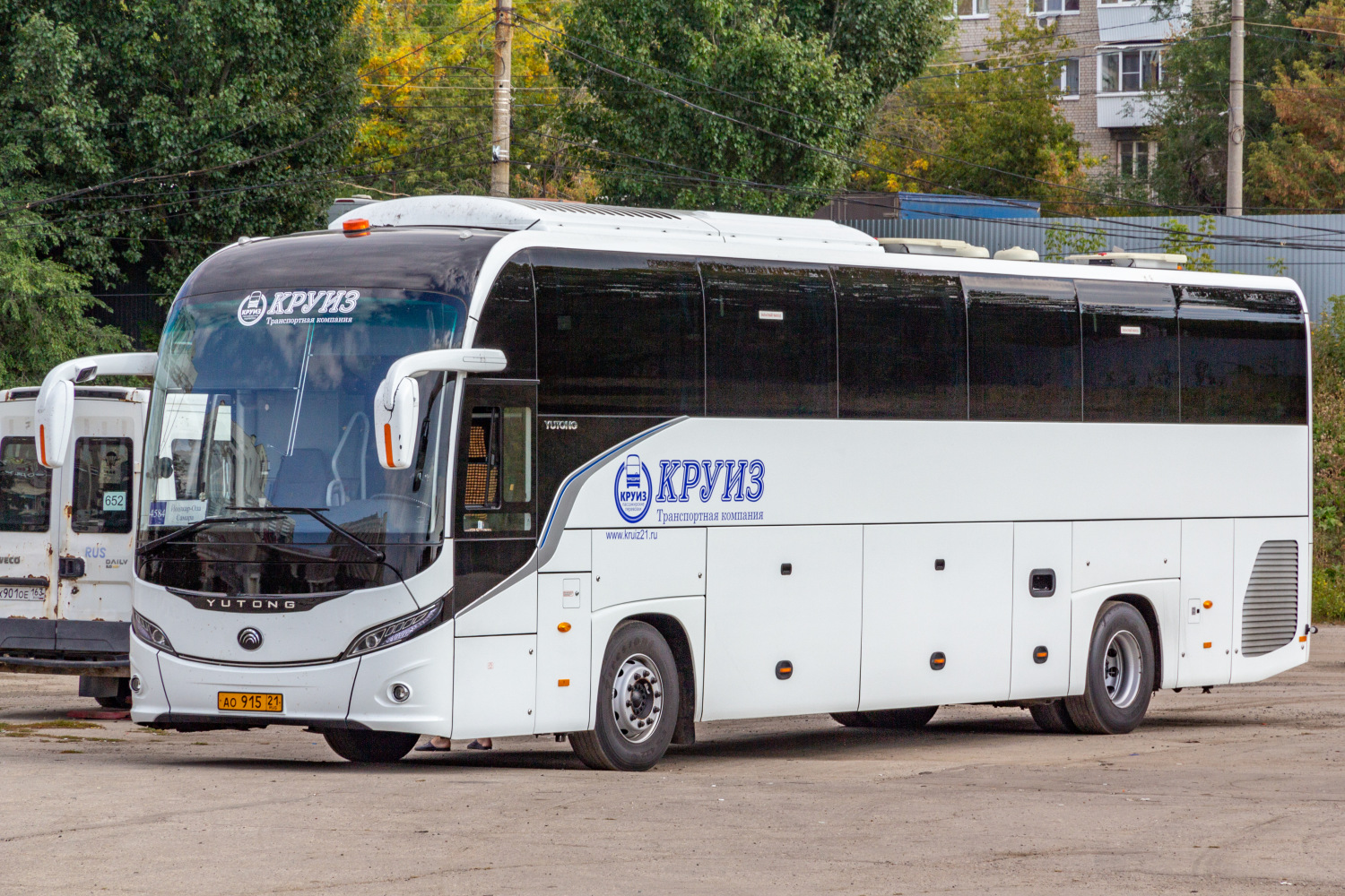 Чувашия, Yutong C12PRO (ZK6128H) № АО 915 21