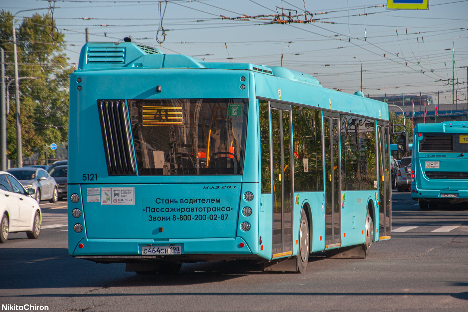 Санкт-Петербург, МАЗ-203.047 № 5121