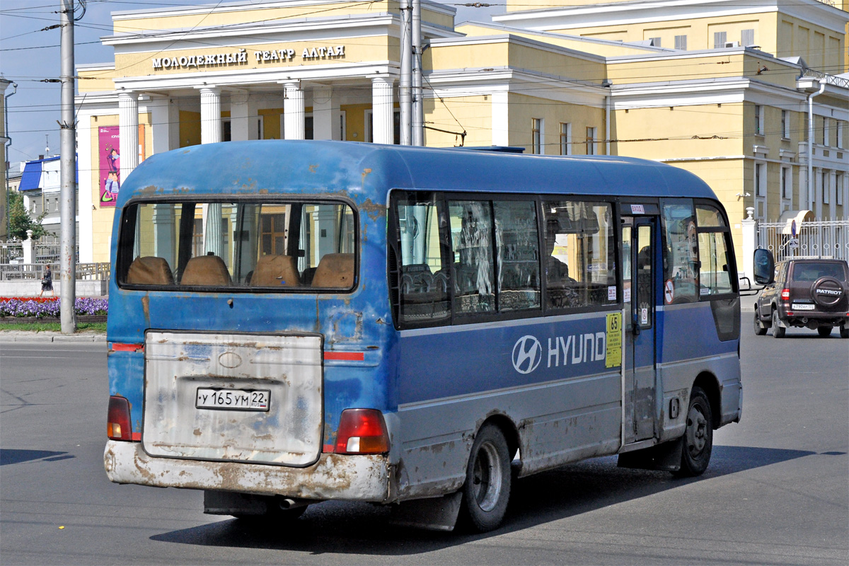 Алтайский край, Hyundai County Deluxe № У 165 УМ 22