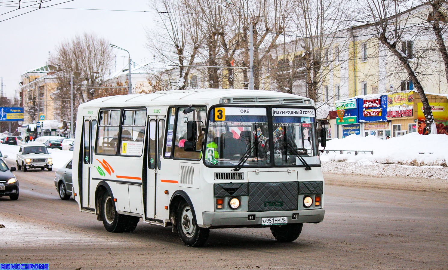 Томская область, ПАЗ-32054 № О 951 ММ 70