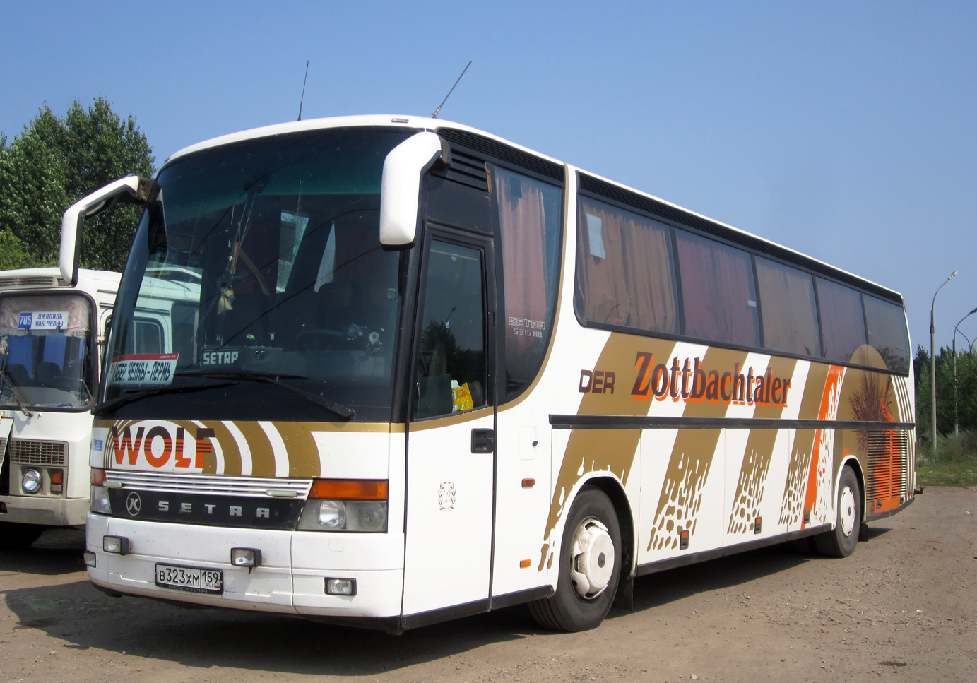 Пермский край, Setra S315HD № В 323 ХМ 159