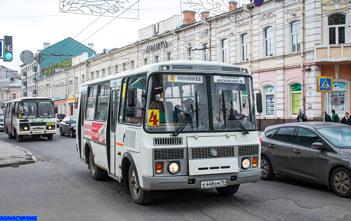 Томская область, ПАЗ-32054 № К 448 ЕМ 70