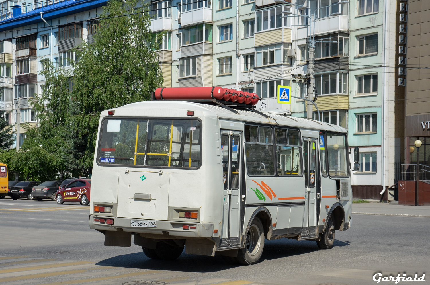 Кемеровская область - Кузбасс, ПАЗ-32054 № С 758 МХ 142