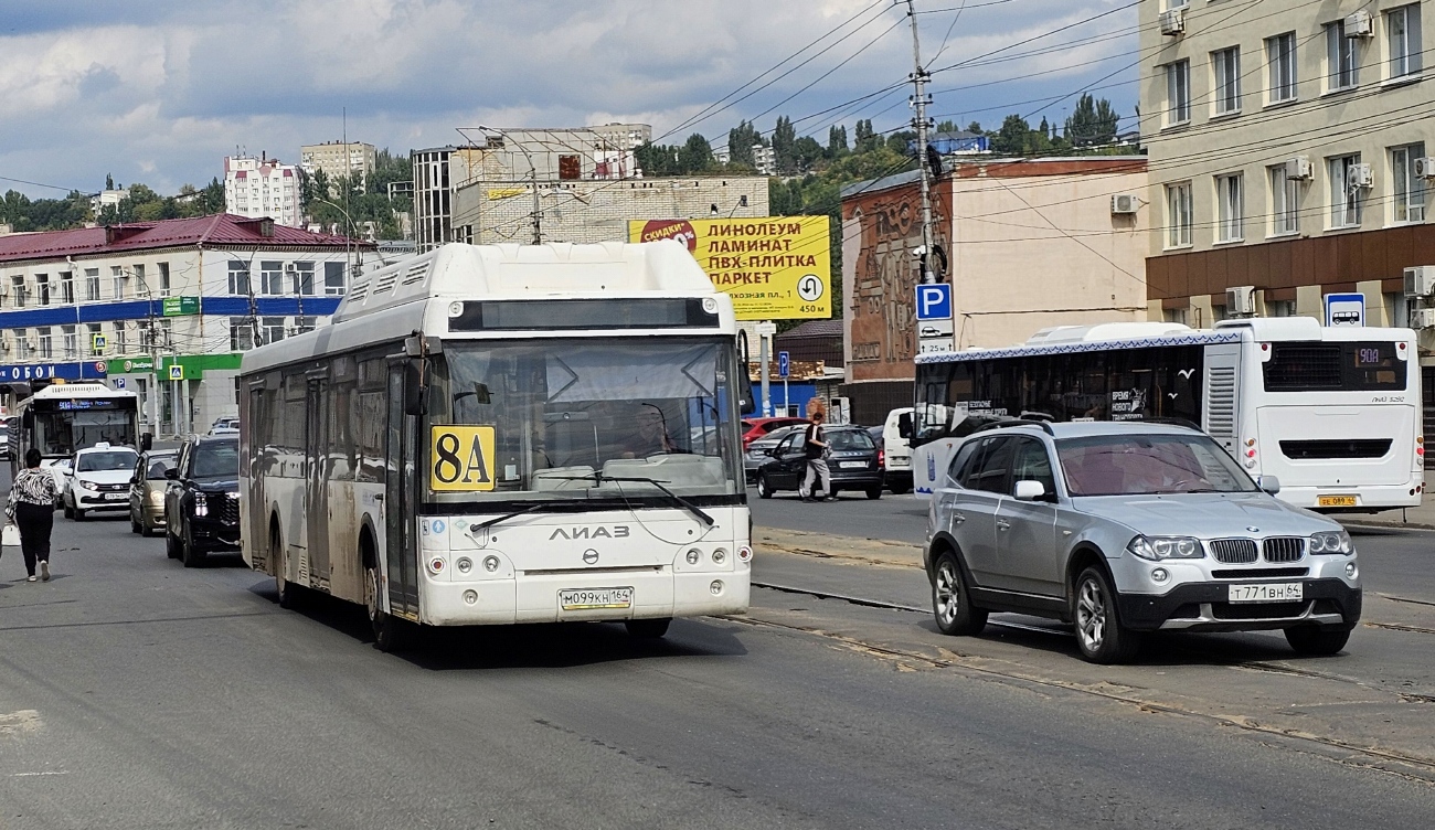 Саратовская область, ЛиАЗ-5292.67 (CNG) № М 099 КН 164