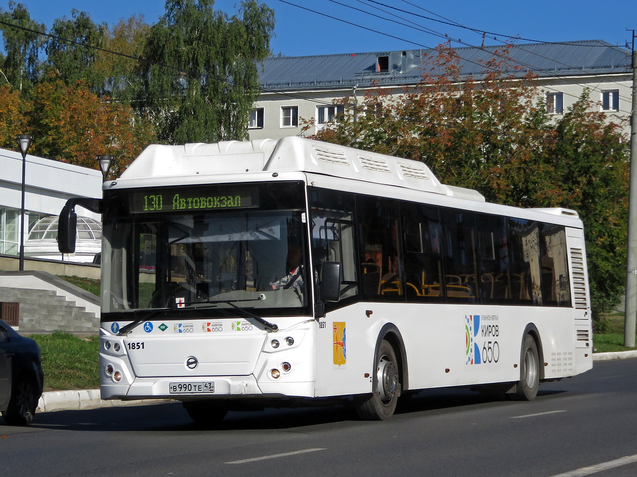 Кировская область, ЛиАЗ-5292.67 (CNG) № х851