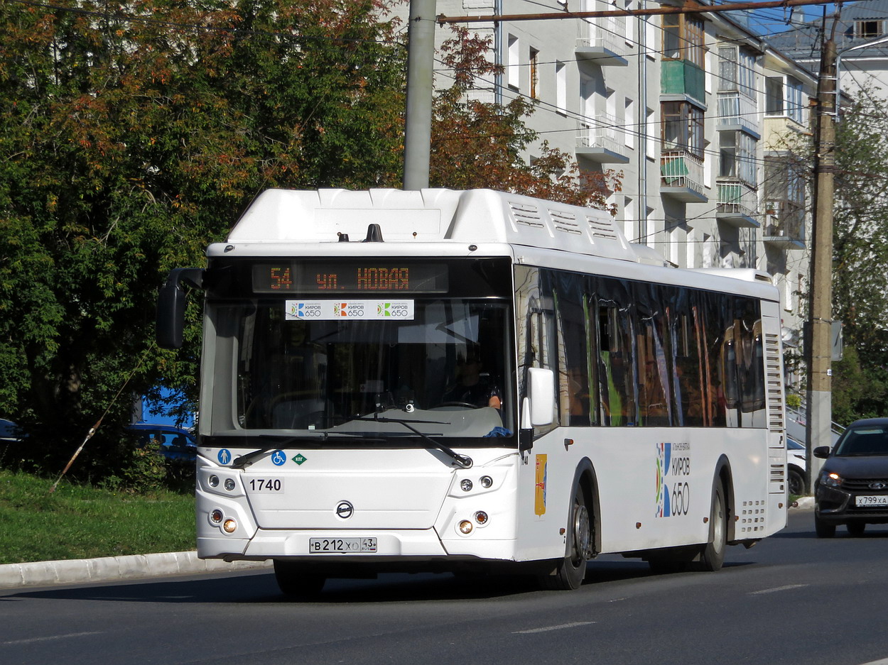 Кировская область, ЛиАЗ-5292.67 (CNG) № В 212 ХО 43