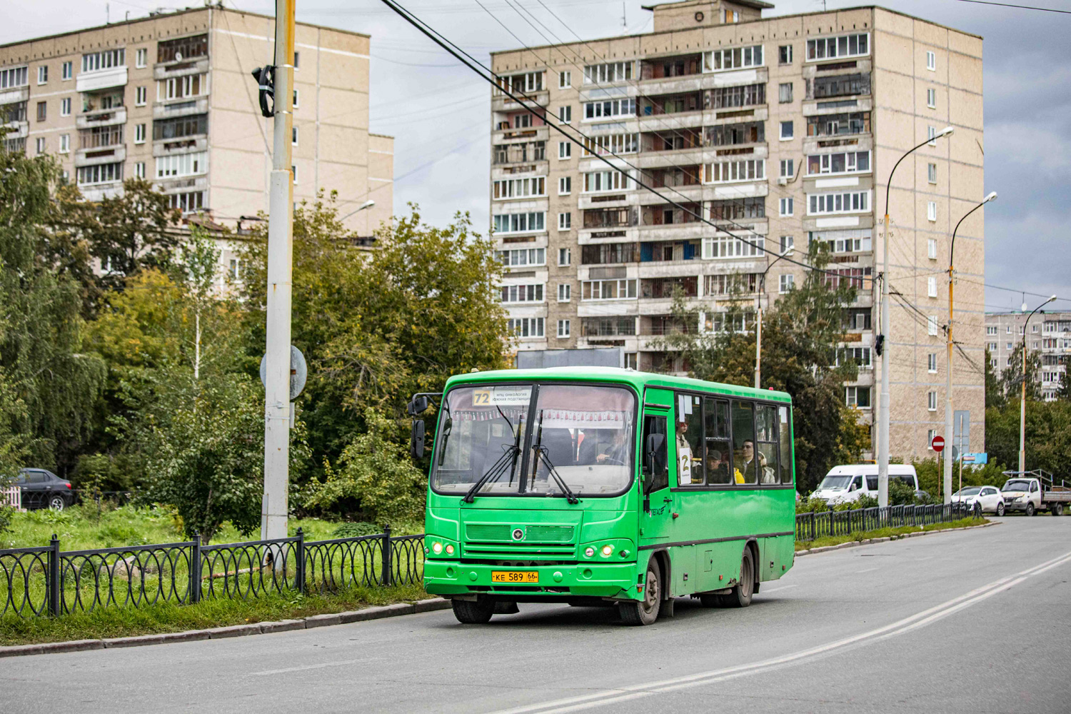 Свердловская область, ПАЗ-320402-05 № КЕ 589 66