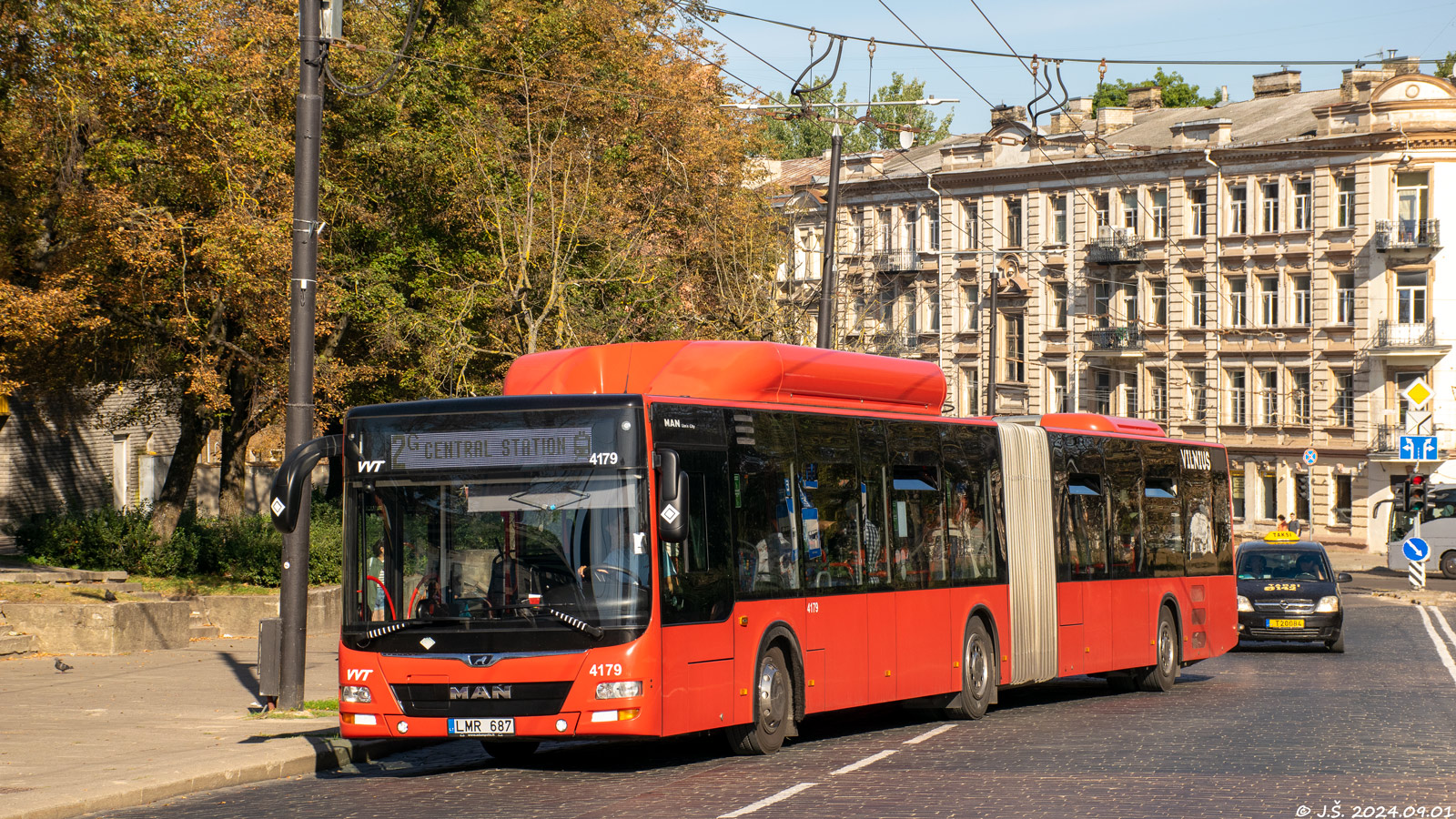 Литва, MAN A23 Lion's City G NG313 CNG № 4179