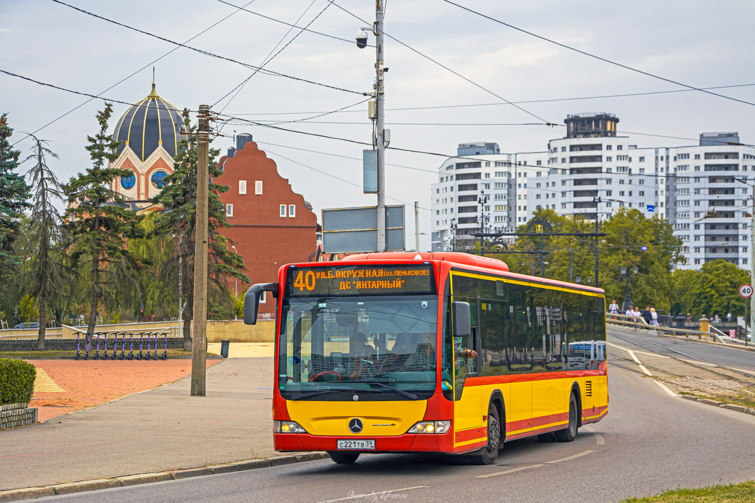 Калининградская область, Mercedes-Benz O530 Citaro facelift № С 221 ТВ 39