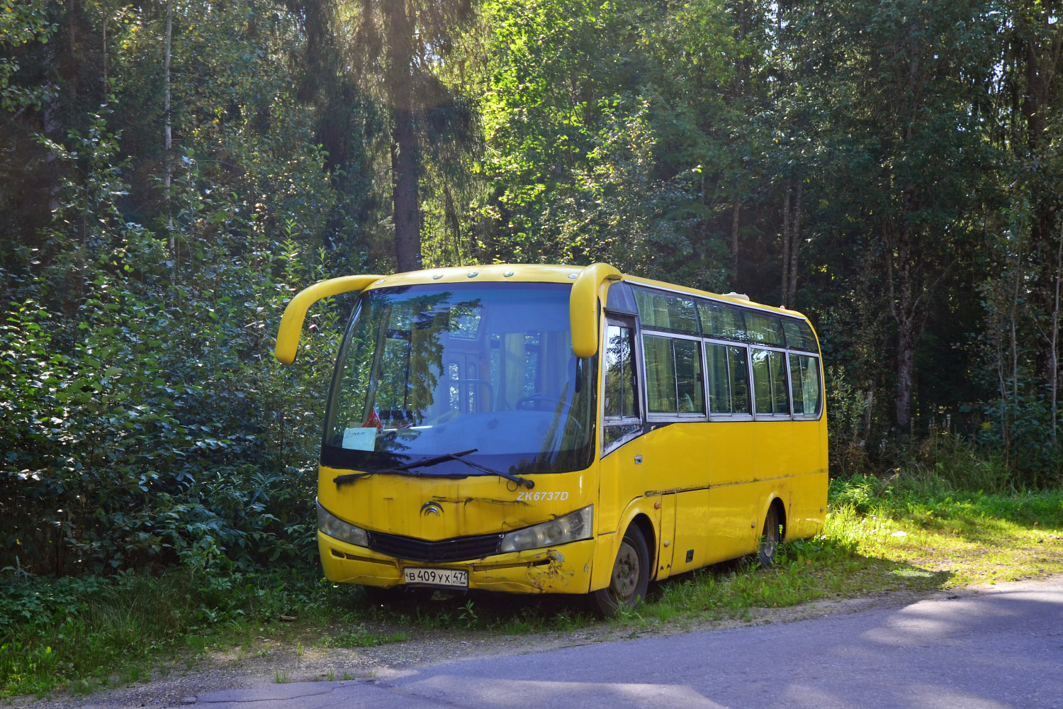 Санкт-Петербург, Yutong ZK6737D № Б/н 2