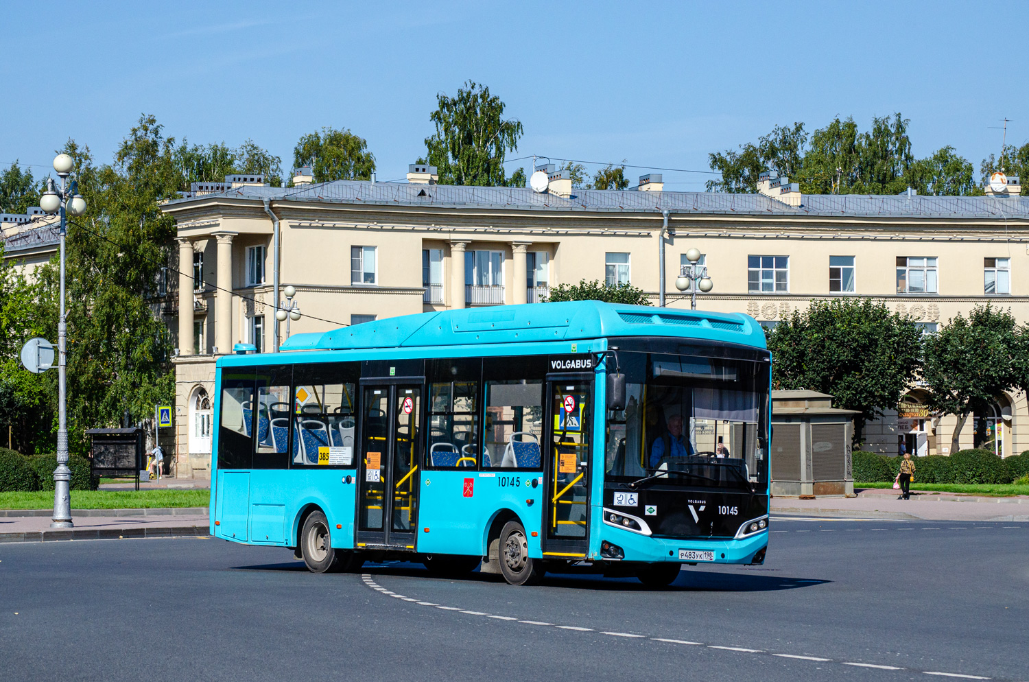 Санкт-Петербург, Volgabus-4298.G4 (CNG) № 10145