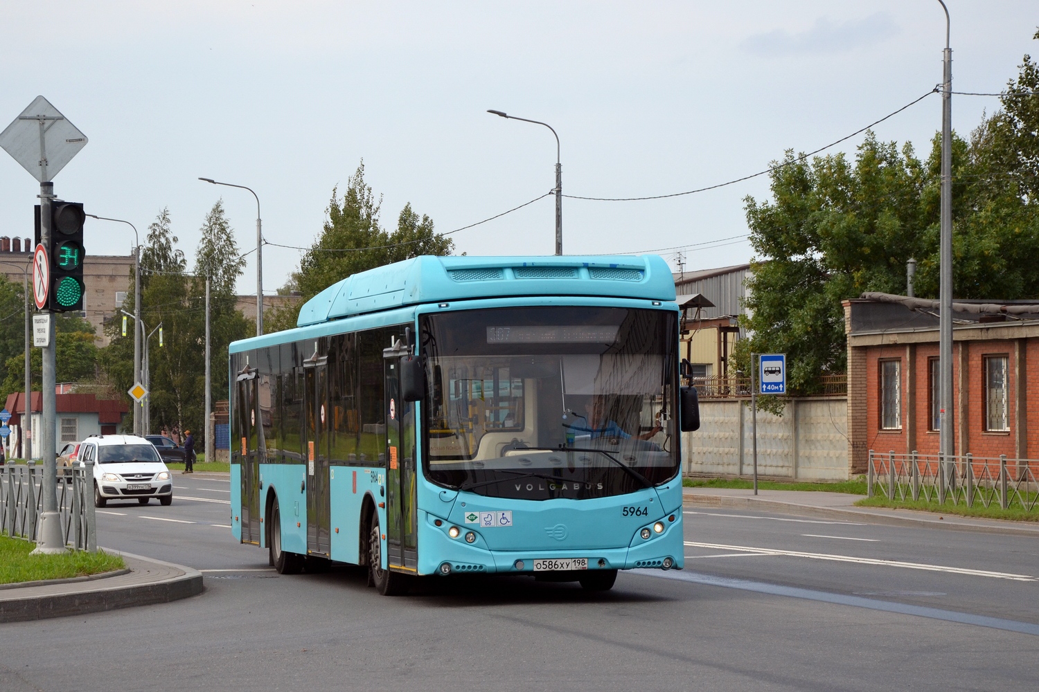 Санкт-Петербург, Volgabus-5270.G2 (CNG) № 5964