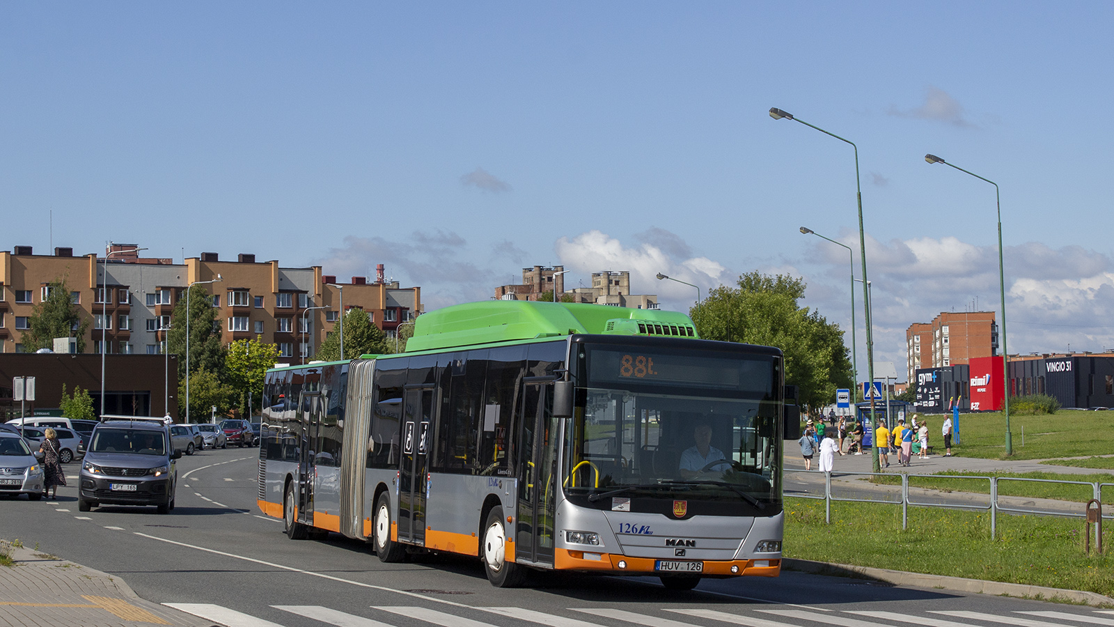 Литва, MAN A23 Lion's City G NG313 CNG № 126