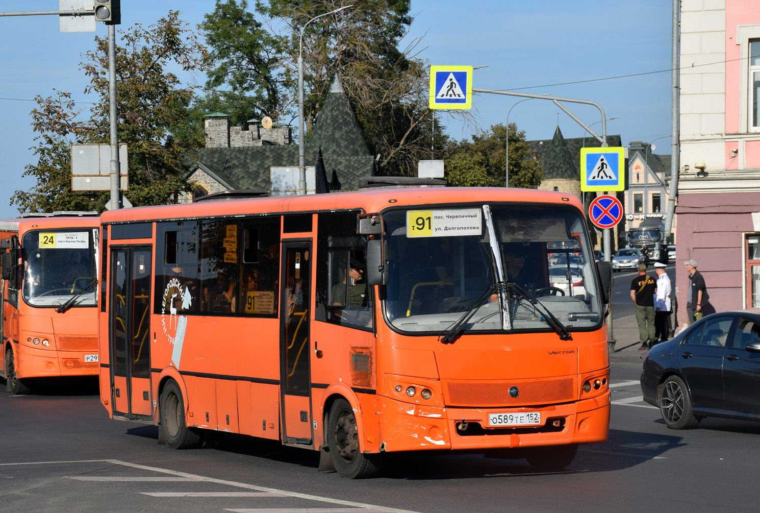 Нижегородская область, ПАЗ-320414-04 "Вектор" № О 589 ТЕ 152
