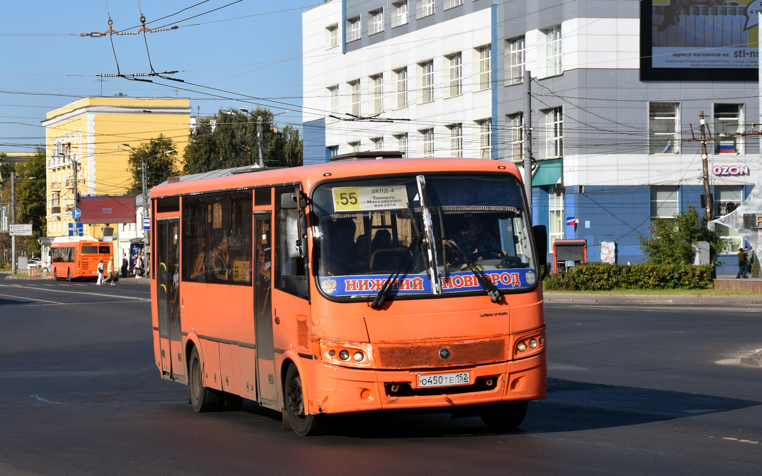 Нижегородская область, ПАЗ-320414-04 "Вектор" № О 450 ТЕ 152