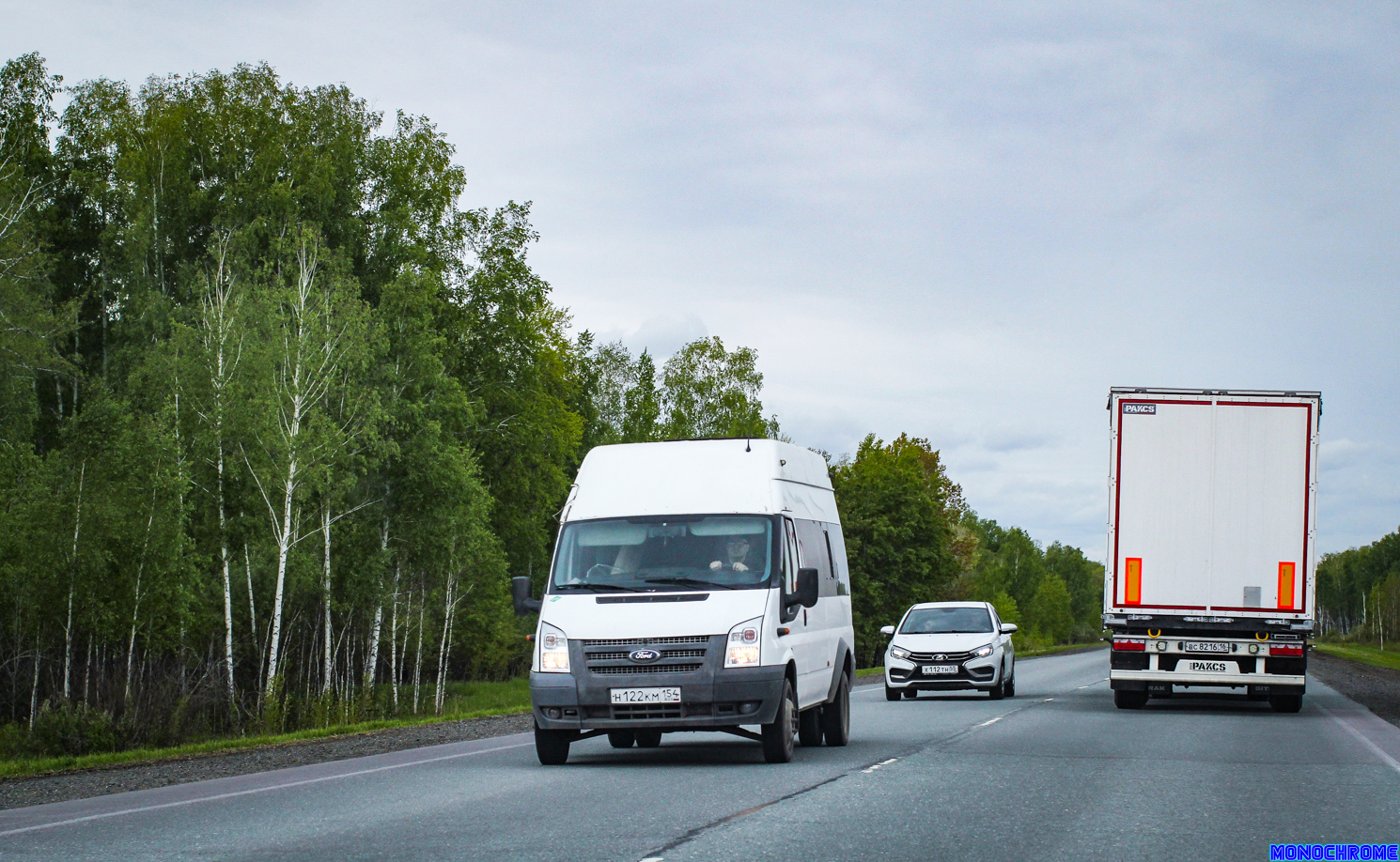 Новосибирская область, Ford Transit [RUS] (Z6F.ESF.) № Н 122 КМ 154