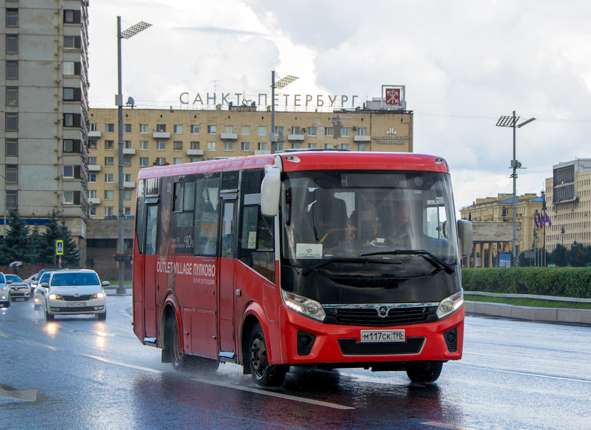 Санкт-Петербург, ПАЗ-320406-04 "Vector Next" № М 117 СК 198