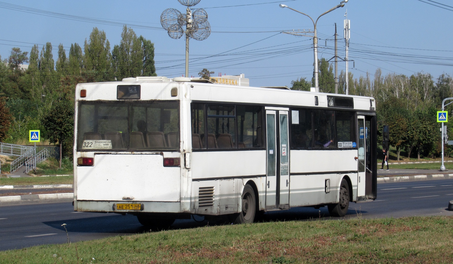 Липецкая область, Mercedes-Benz O405 № АЕ 251 48