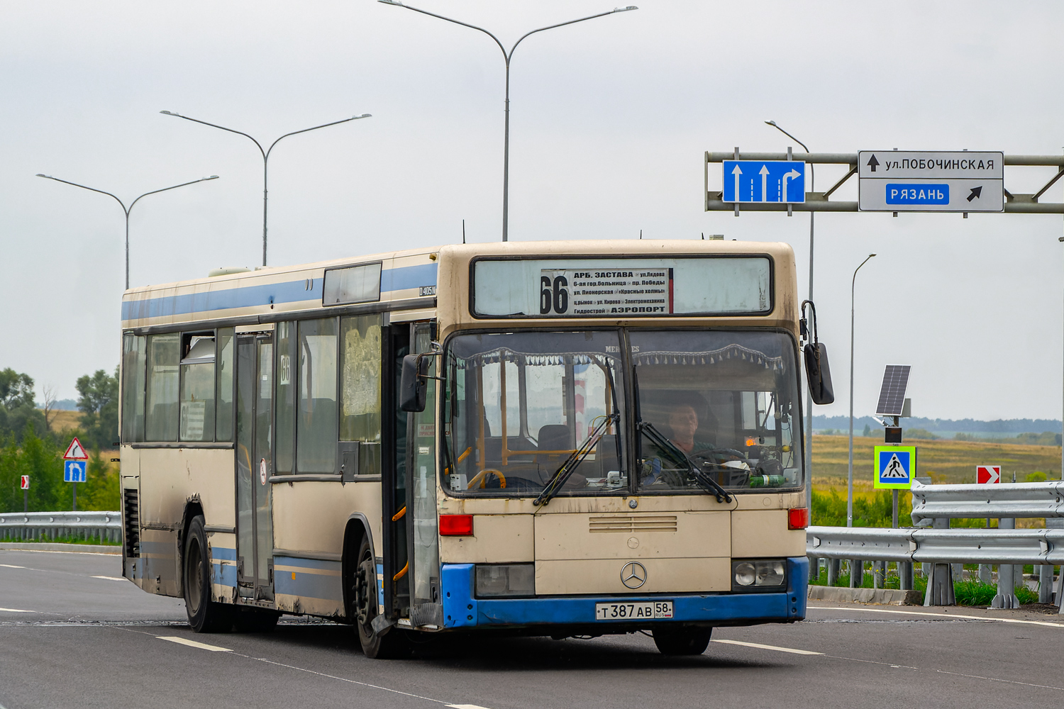 Пензенская область, Mercedes-Benz O405N2 № Т 387 АВ 58