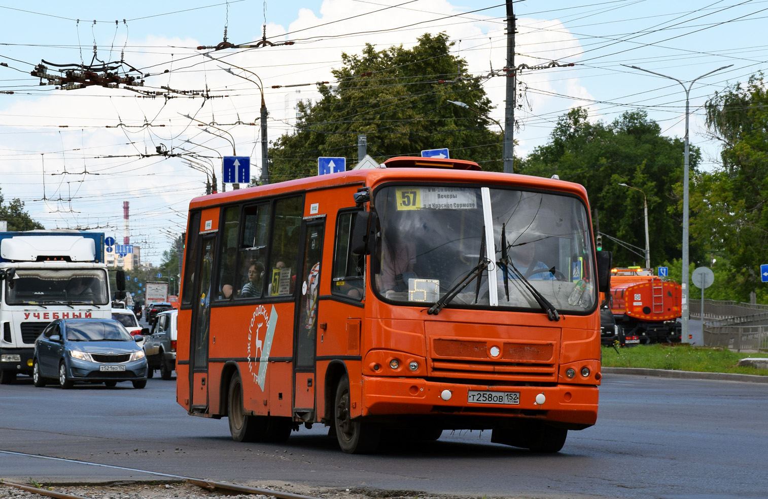 Нижегородская область, ПАЗ-320402-05 № Т 258 ОВ 152