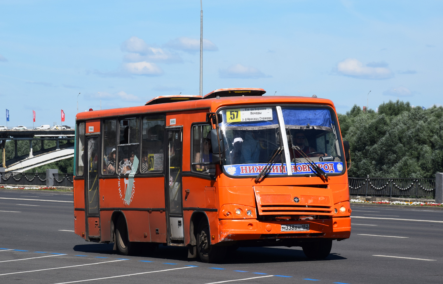 Нижегородская область, ПАЗ-320402-05 № М 338 ВН 152