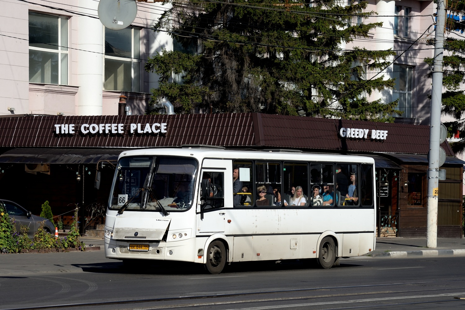 Тульская область, ПАЗ-320412-04 "Вектор" № ЕК 644 44