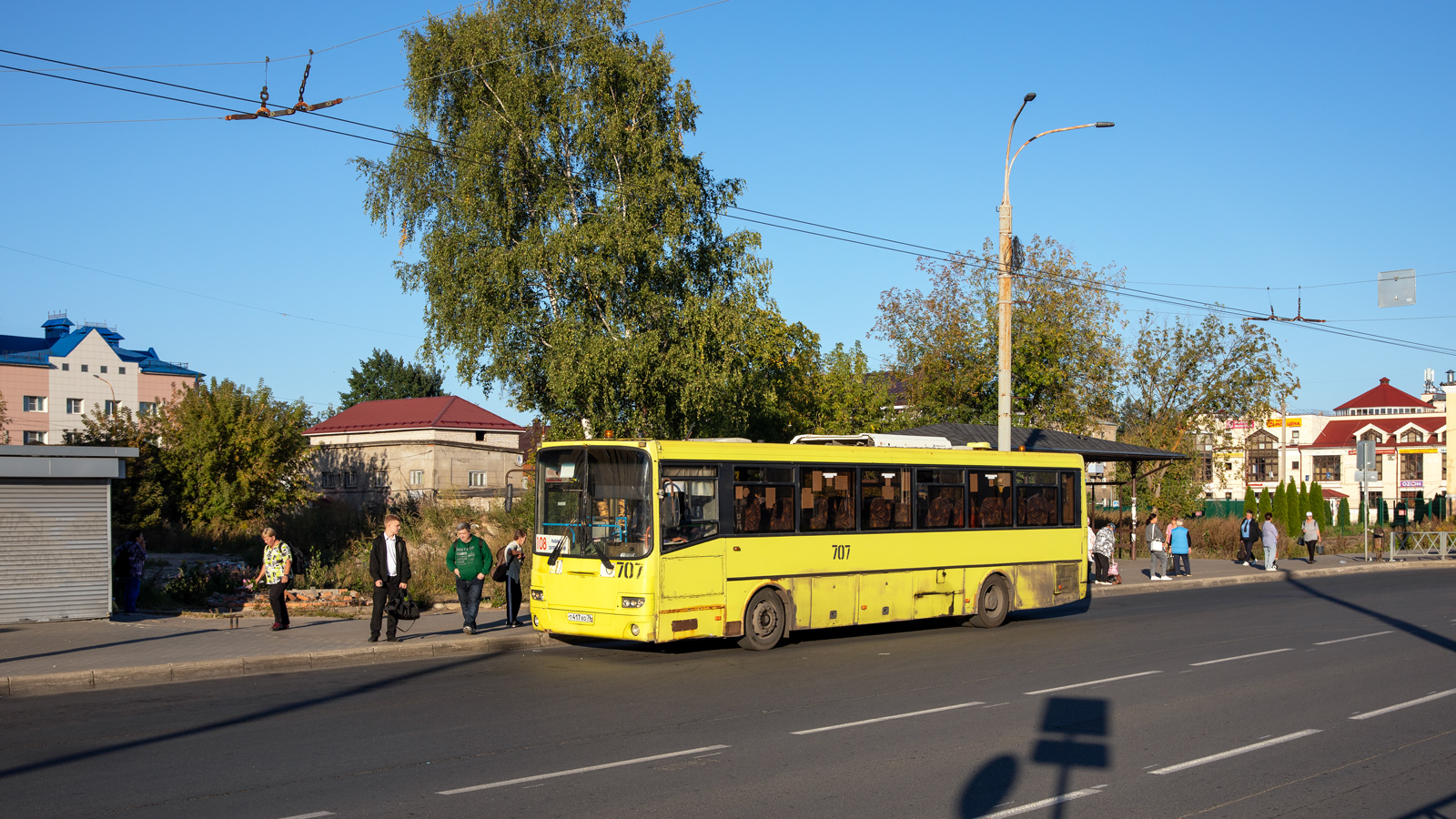 Ярославская область, ЛиАЗ-5256.23-01 (ГолАЗ) № 707