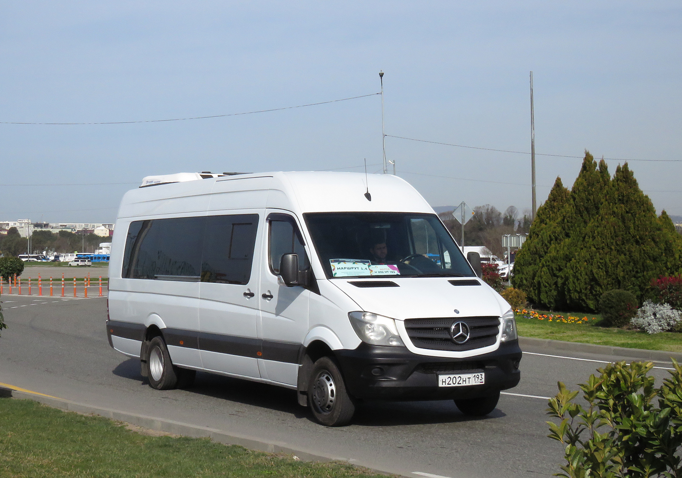 Краснодарский край, Луидор-22360C (MB Sprinter) № Н 202 НТ 193