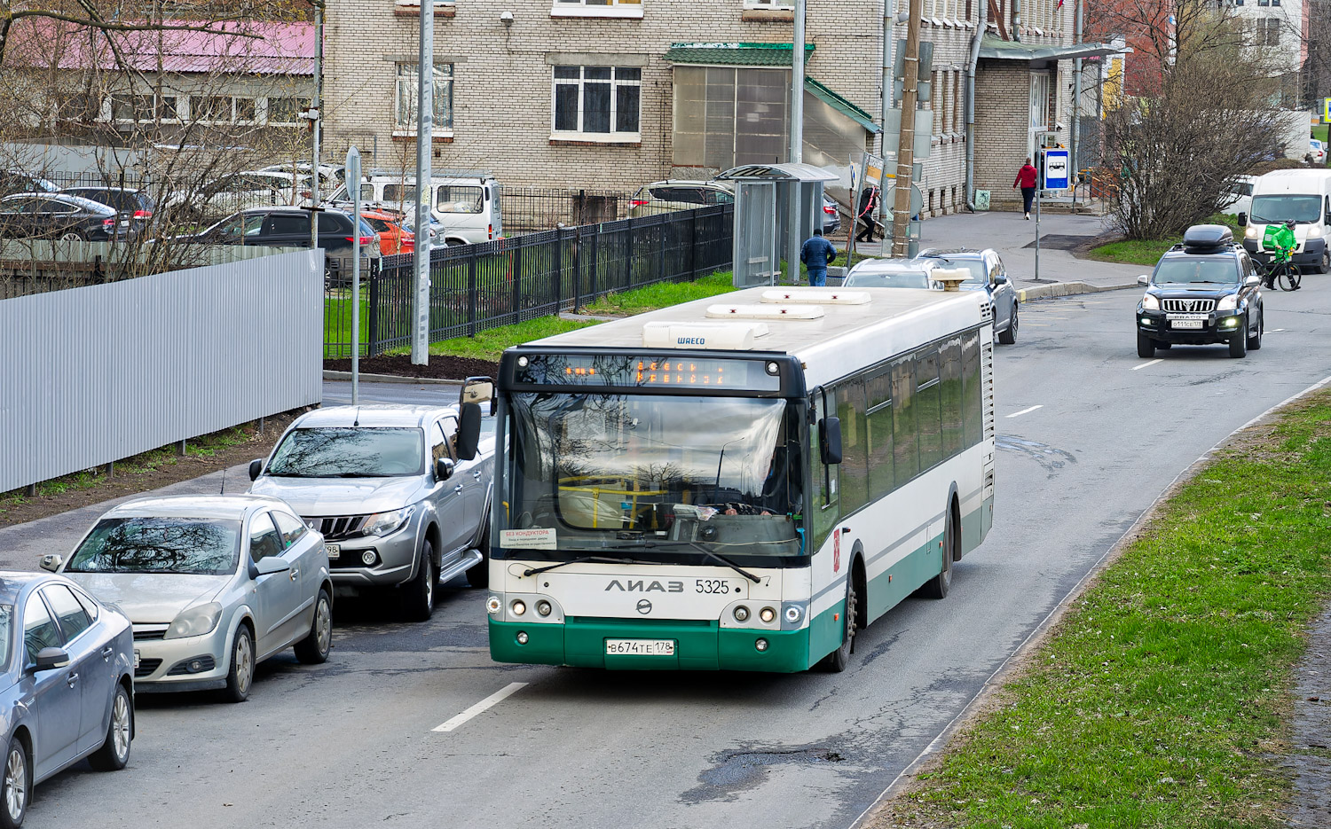 Санкт-Петербург, ЛиАЗ-5292.60 № 5325