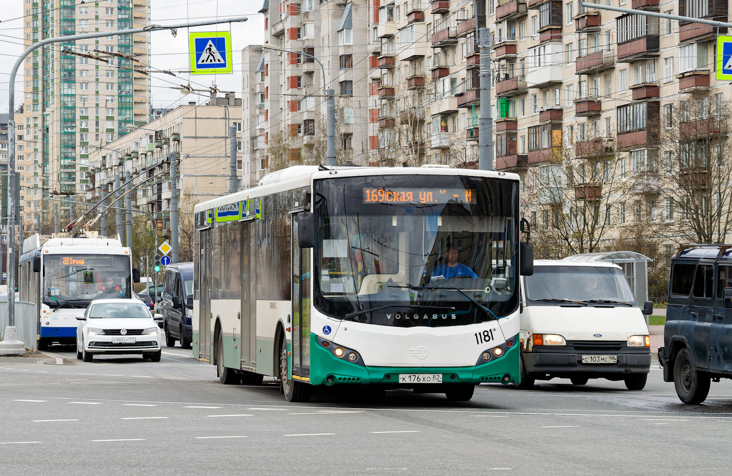 Санкт-Петербург, Volgabus-5270.00 № 1181