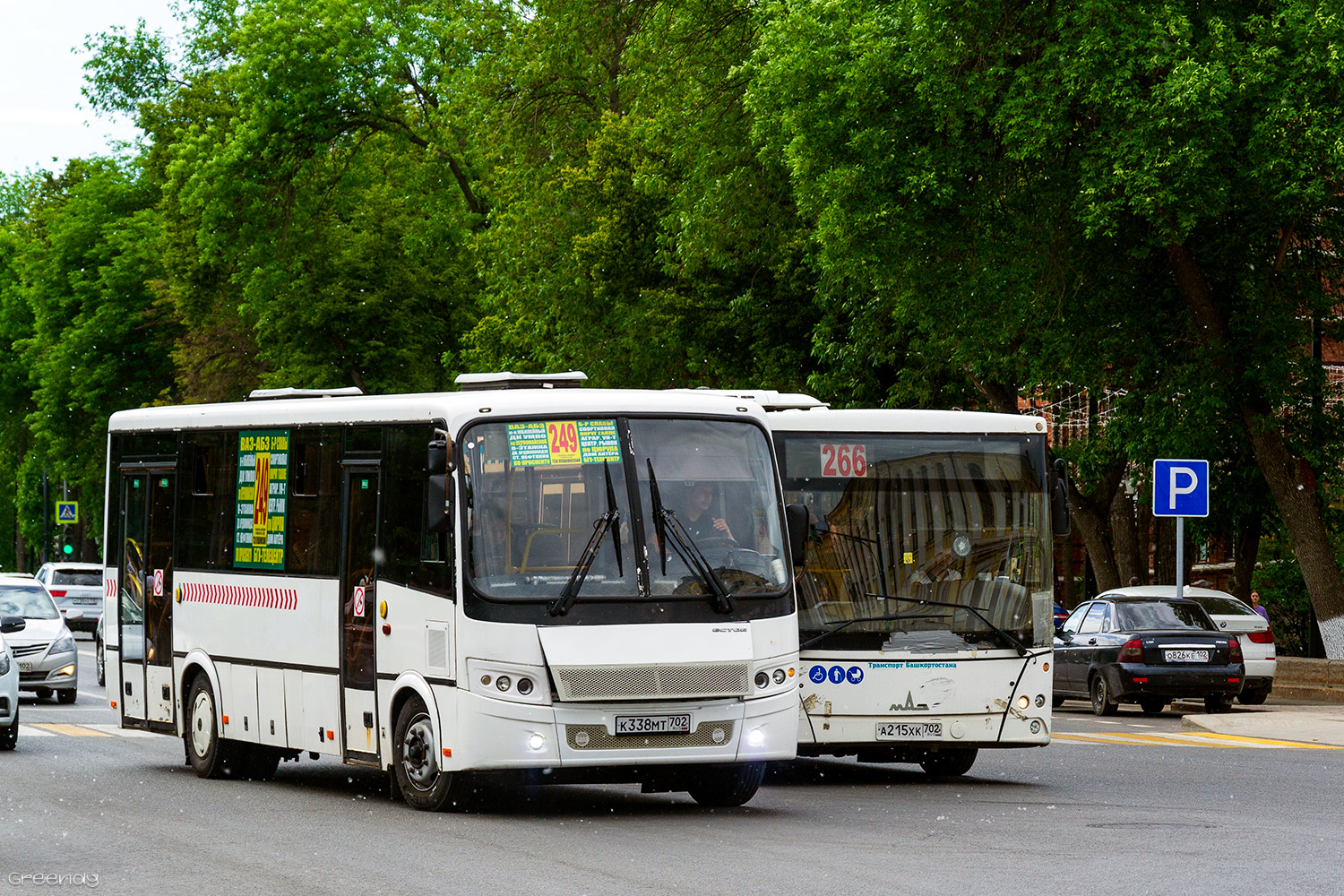 Башкортостан, ПАЗ-320414-05 "Вектор" (1-2) № К 338 МТ 702