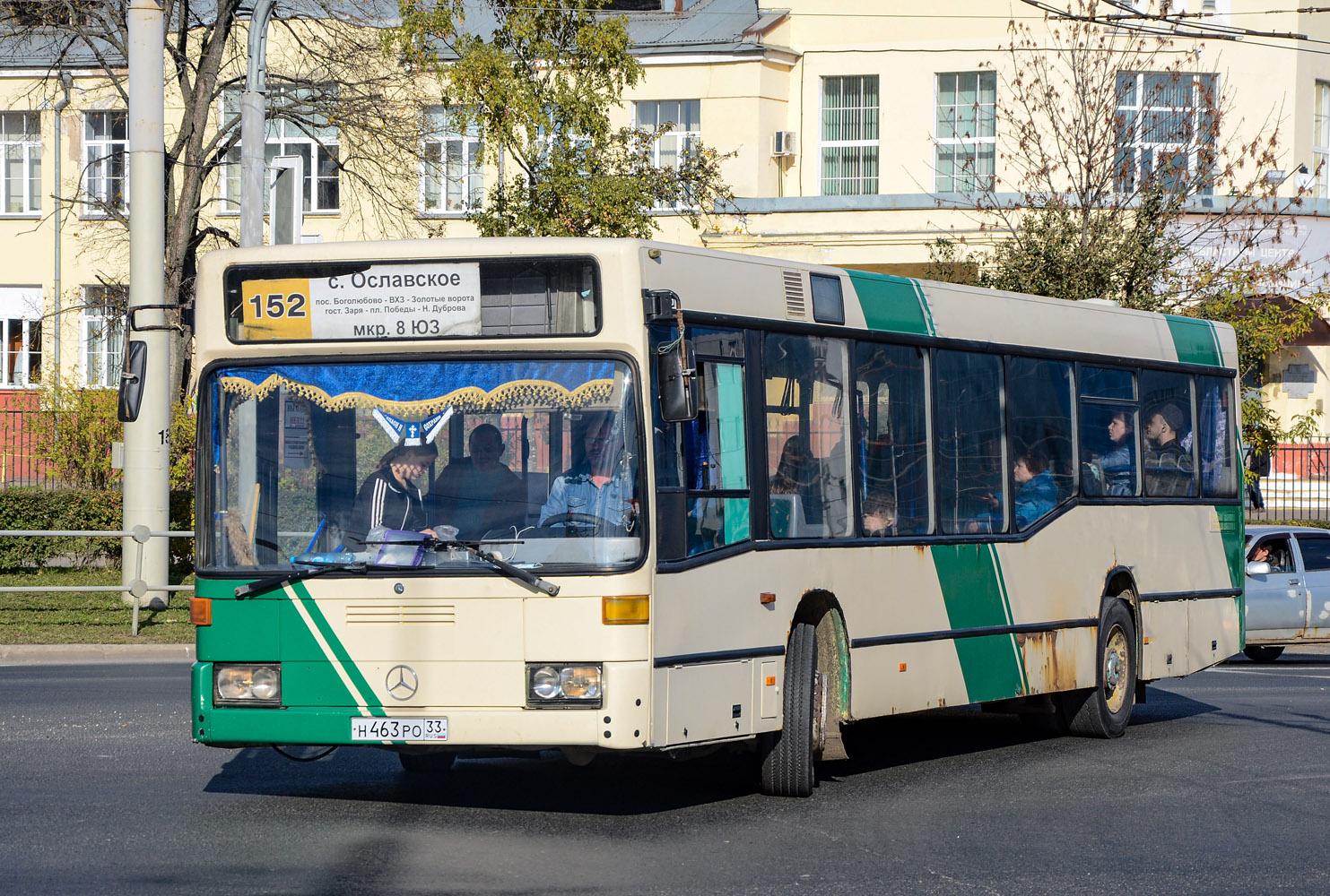 Vladimir region, Mercedes-Benz O405N2 # Н 463 РО 33