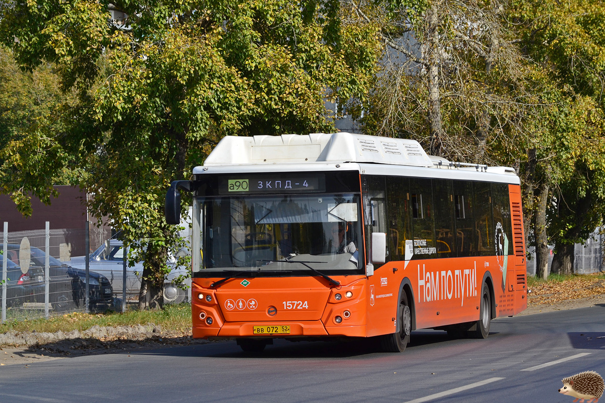 Нижегородская область, ЛиАЗ-5292.67 (CNG) № 15724