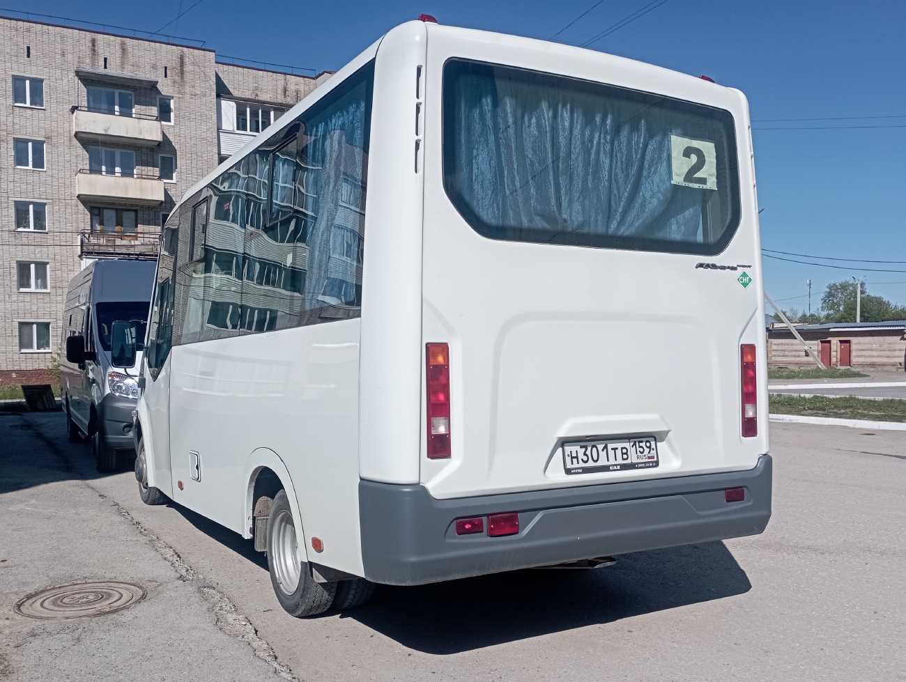 Пермский край, ГАЗ-A64R45 Next № Н 301 ТВ 159