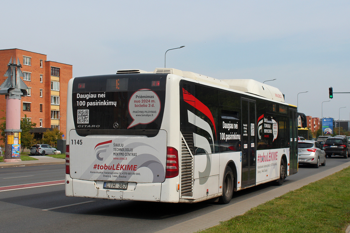 Литва, Mercedes-Benz O530 Citaro facelift CNG № 1145