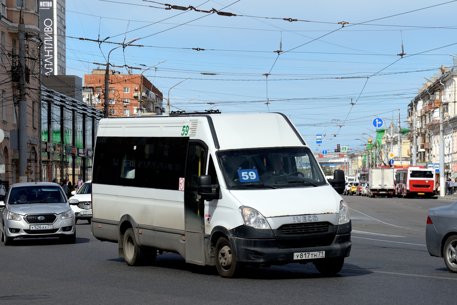 Тульская область, Нижегородец-2227UU (IVECO Daily) № У 817 ТН 71